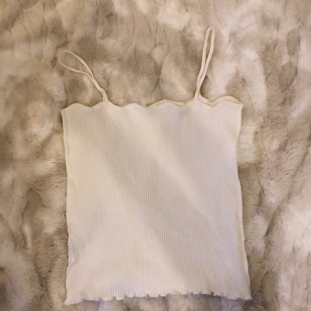 Vergegirl white tank top